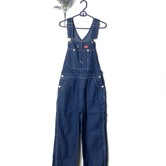 Dickies Denim - Blue Dickies Dark Wash Denim Pants Overalls Size30